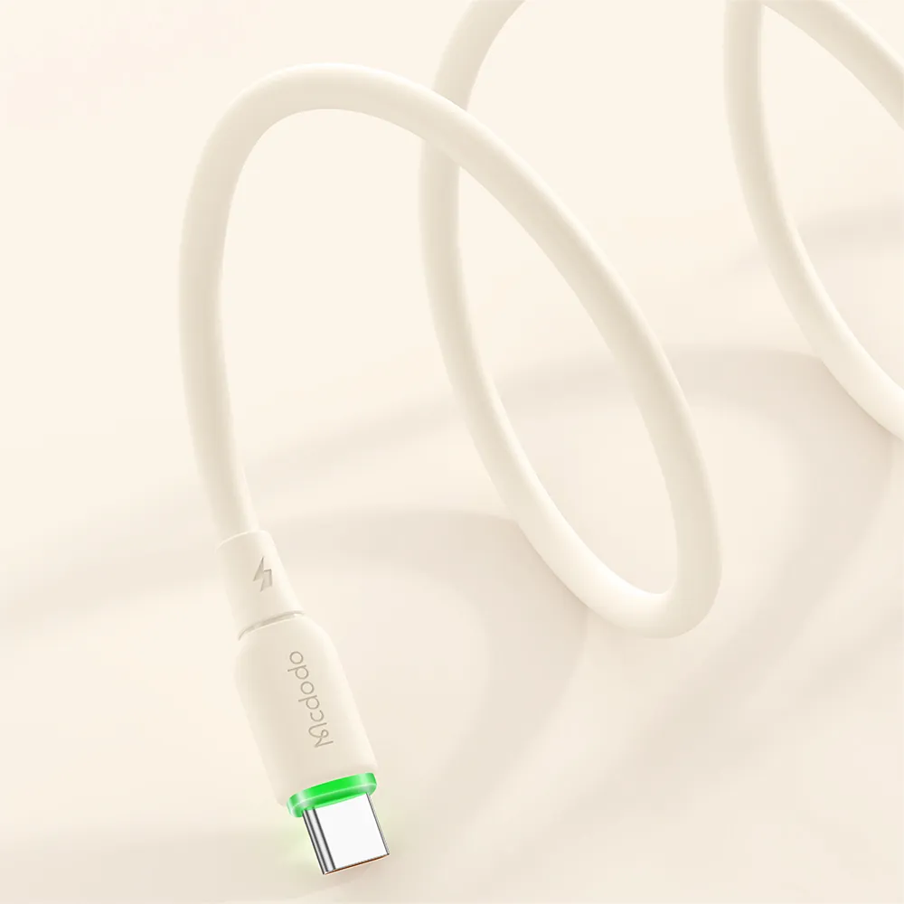 كيبل بيانات ماكدودو USB Type-C بقدرة 6 أمبير مع إضاءة LED بطول 1.2 متر — 3