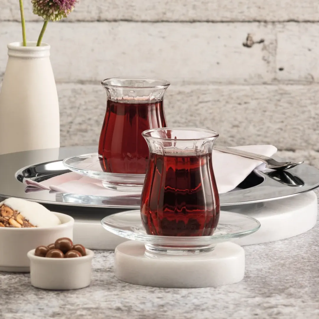 سيت استكان زجاجي 6 قطع باشابهجة Pasabahce 96572 — 2