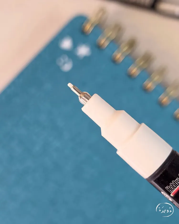قلم تلوين أبيض Lackmalstift — 2