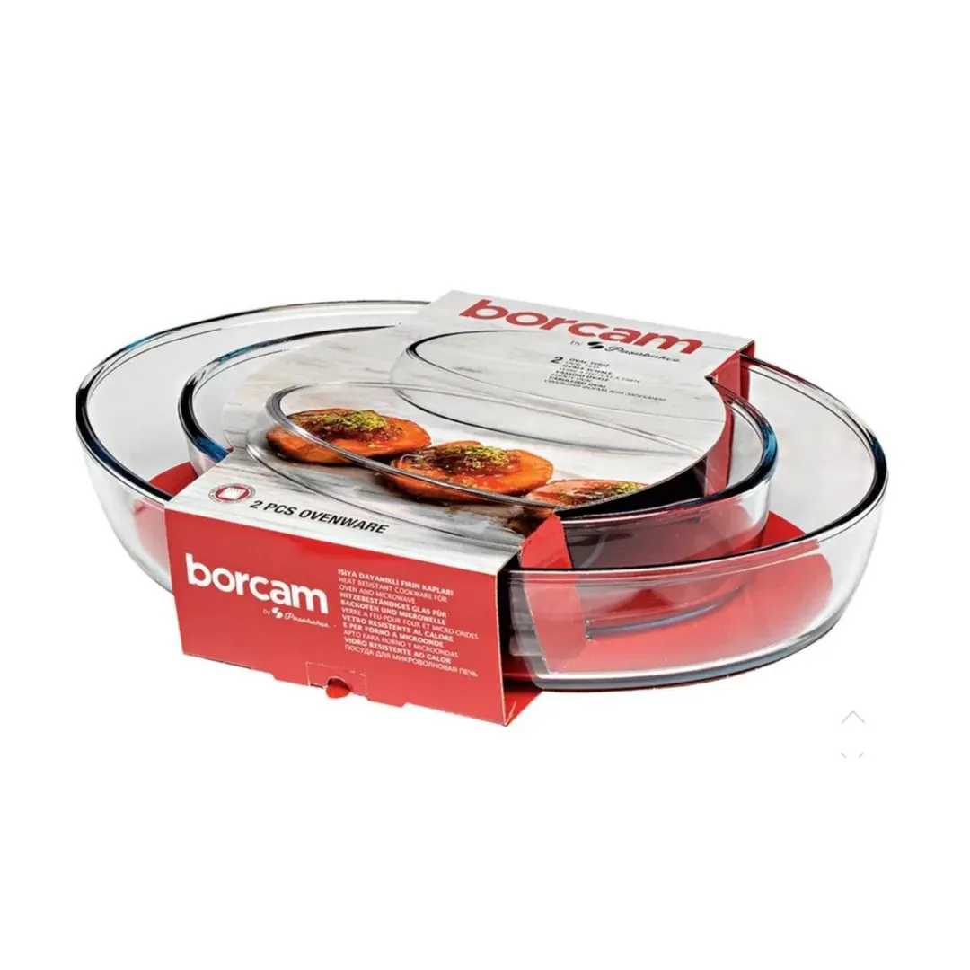 سيت قالب بايركس حراري بيضوي 2 قطع - بوركام BORCAM 159033 — 3