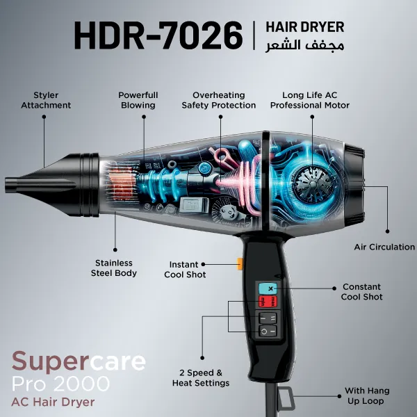 مجفف شعر نيوال HDR-7026 — 4