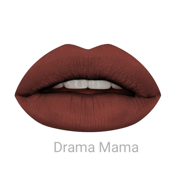 أحمر شفاه سائل مطفي هدى بيوتي - درجة Drama Mama — 2